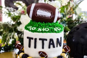 football cake
