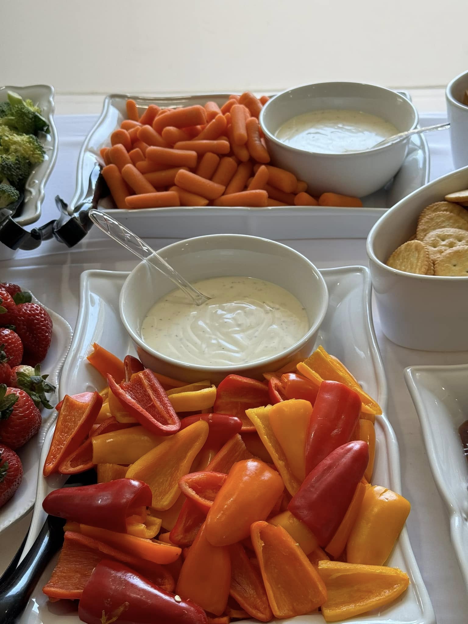 veggies and dips