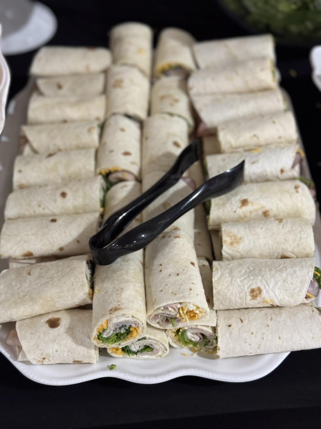 ham and cheese wraps